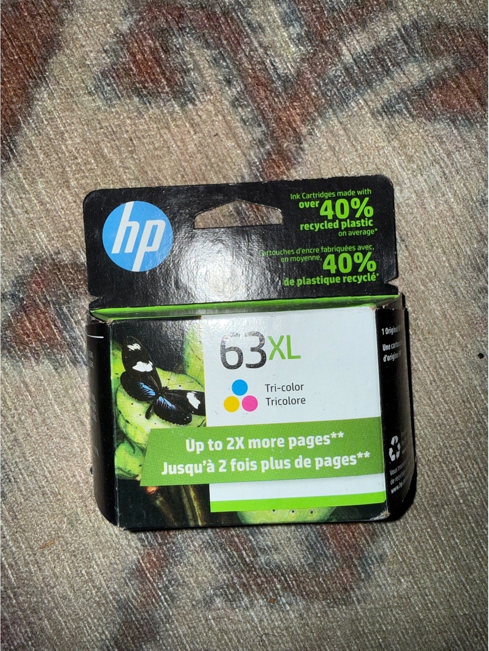 HP 63XL ink  cheap Sale  High Yield Tri-Color Original Ink